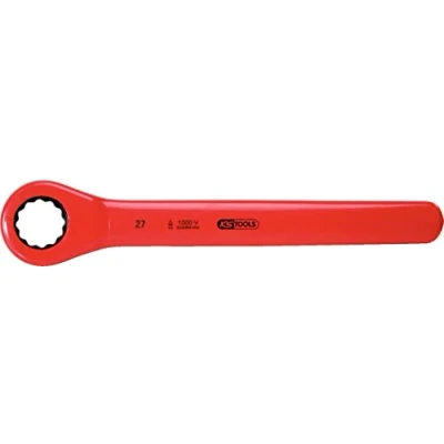 Immagine di KS Tools, Chiave inglese, ad anello a cricchetto con isolamento di protezione (24 mm)