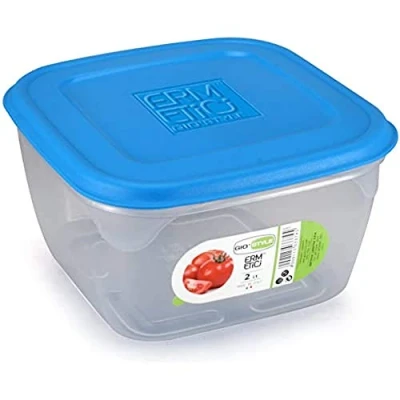Immagine di GIO&#039;STYLE Set di 3 Contenitori Ermetici per Alimenti 0,5L Made in Italy Rettangolari Adatto a Frigorifero, Freezer, Microonde Linea