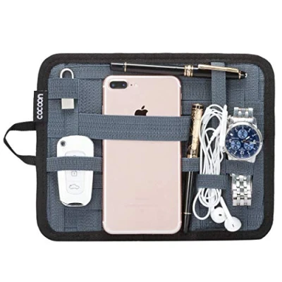 Immagine di Cocoon GRID IT Borsa per Accessori / iPad 7 9 Pollici e Organizer I Sistema Multifunzionale Tablet Portatile Grigio 18,4x1x23,5 cm