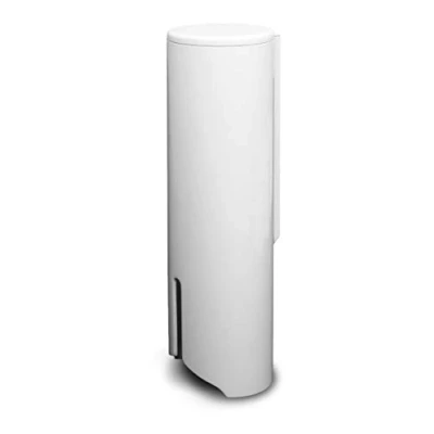 Immagine di Fackelmann Dispenser per Dischetti di Cotone, Circa 60, Bianco, 24 x 6.6 cm
