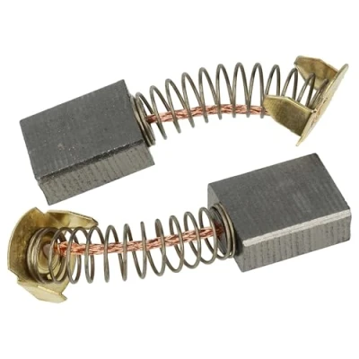 Immagine di vhbw 2x Spazzola carbone compatibile con Makita HR5000, HR5000K, HR5001C utensile elettrico motore, molla 22 mm, 6,5 x 13,5 17 mm
