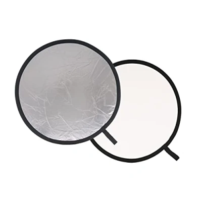 Immagine di Manfrotto Pannello riflettente circolare da 120 cm, colore: Argento/Bianco