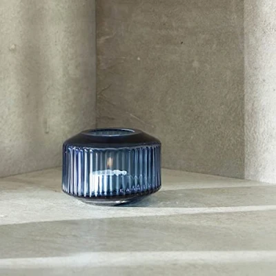 Immagine di LSA Rotonda Rotunda Portabugia/Vaso, Altezza 7 cm, Trasparente, Glass, H7cm