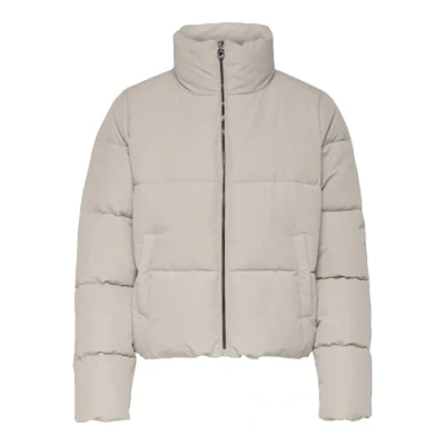 Immagine di Only Onldolly Short Puffer Jacket Otw Noos Giacca Trapuntata, Pumice Stone, 3XL Donna