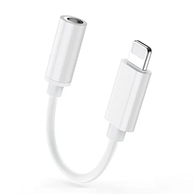 Immagine di 【Apple MFi Certificato】 Adattatore Cuffie iPhone Lightning a 3,5 mm,Adattatore Jack per AUX Audio Auricolari Compatibile con 13 Pro/13/12/11/XS Max/XS/XR/X/8/8 Plus/7/7 Plus