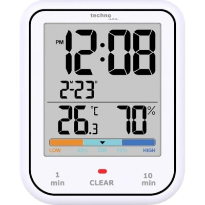 Immagine di Techno Line WT380 Duschtimer Apple Watch Bianco digitale