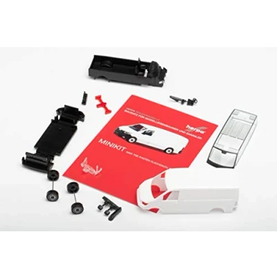 Immagine di Herpa 013857 H0 Camion modello MAN Scatola TGE tetto piatto, bianco