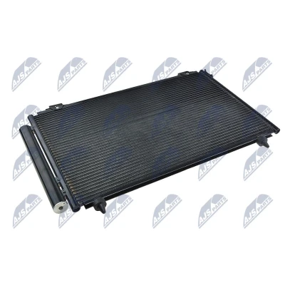 Immagine di NTY CCS TY 001 Condensatore con essiccatore Alluminio 620mm