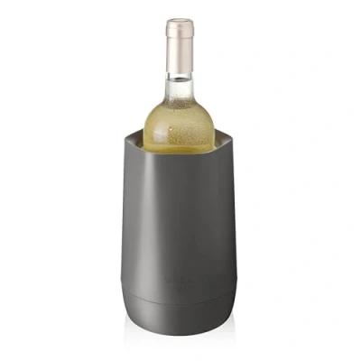 Immagine di Vacu Vin Hexo Raffreddatore di Vino Riutilizzabile, 2 in 1 per Bottiglie Grafite Supporto Dimensioni Standard