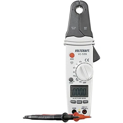 Immagine di VOLTCRAFT VC 539 Pinza amperometrica Calibrato (ISO) CAT III 600 V Display (Counts): 4000