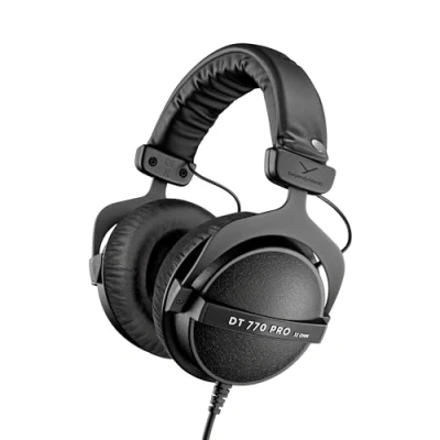 Immagine di Beyerdynamic DT 770 PRO Cuffie circumaurali, Con filo, Per un suono professionale in studio e su dispositivi mobili, 32 Ohm, Nero