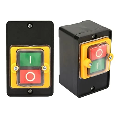 Immagine di Interruttore ON/OFF 240V, Interruttori a Pulsante AC220V/380V 10A Impermeabile
