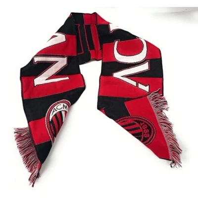 Immagine di TOYSGIOCATTOLI AC Milann Sciarpa A.C. Milan Ufficiale Jaquard Acrilico per un vero tifoso milannn