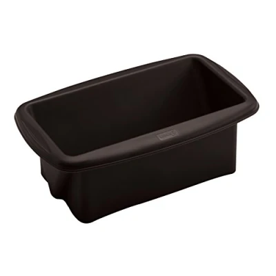 Immagine di Lurch 85030 Flexi Form Stampo per pane, forma triangolare, dimensioni interne 25 x 10 cm, in silicone platinico senza BPA, colore: Marrone
