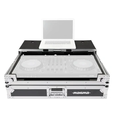 Immagine di Magma DJ controller Workstation DDJ GRV6, Argento cromato,