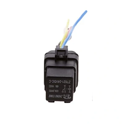 Immagine di Mintice Autoveicolo Auto Relè Presa di Corrente 12V 40A Spdt Pesanti 5 Terminale Filo Interruttore Elettrici Kit Impermeabile