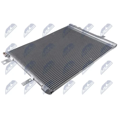 Immagine di NTY CCS CT 030 Condensatore con essiccatore Alluminio 550mm PEUGEOT: 3008 II SUV, 508 II, OPEL: Vivaro C Combi, CITROËN: C4 Picasso 2