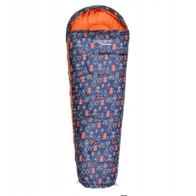 Immagine di meteor Sacco a Pelo Mummia Ideale per Bambini Campeggio Viaggio Escursioni Trekking leggero Compatto con Zaino YMER (Bambini, Robot)