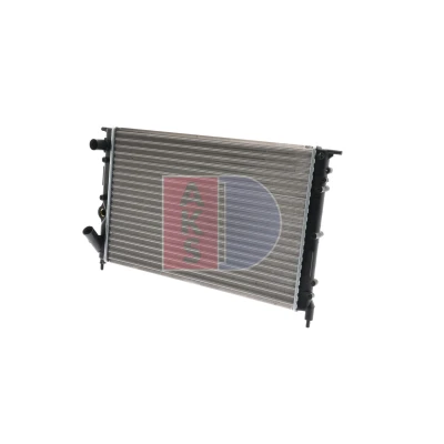 Immagine di AKS DASIS 181040N Radiatore motore Alluminio 570 378 32 Alette di raffreddamento montate meccanicamente