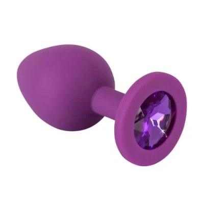 Immagine di Plug Anale con Gioiello Porpora Small ColorfulJOY
