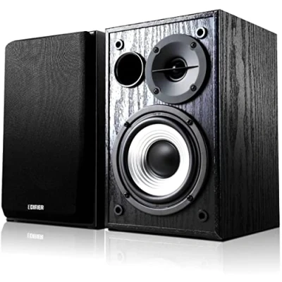 Immagine di Edifier R980T Diffusori da Scaffale Attivi 4&quot; Altoparlanti Computer Monitor Studio Alimentato (Una coppia)