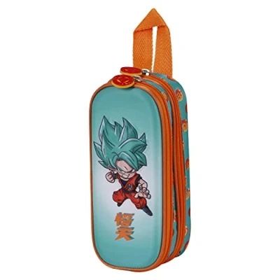 Immagine di Dragon Ball Blue Astuccio 3D Doppio, Multicolore, 22 x 9.5 cm