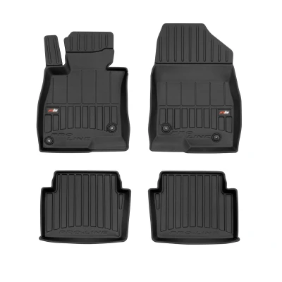 Immagine di FROGUM proLine 3D 3D426702 Set tappetino Gomma anteriore e posteriore 4 nero Su misura