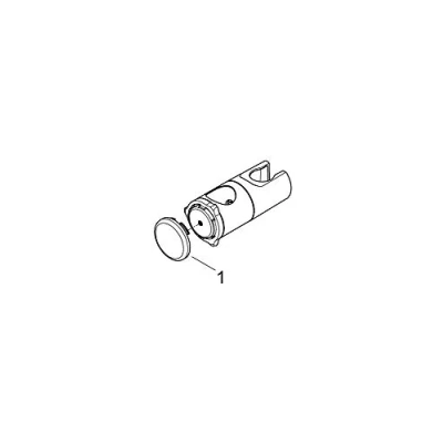 Immagine di GROHE 12 435 000 Supporto per Soffione Orientabile
