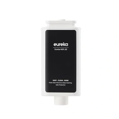Immagine di Eureka Soluzione Detergente per Robot Aspirapolvere e Mocio J20 con Stazione, 300 ml Detersivo, Liquido Legno, Piastrelle Marmo