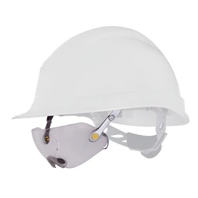 Immagine di Delta plus Occhiale incolore policarbonato adattabile casco opera alluminio argento