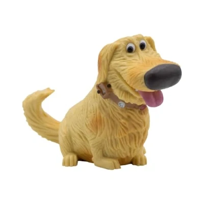 Immagine di Bullyland 12731 Gioco di Figure del Cane Dug Disney Pixar Above, Circa 3,5 Cm, Fedele ai Dettagli, Senza PVC, Ottimo Come Figura per Torte e Piccolo Regalo Bambini dai 3 Anni in su