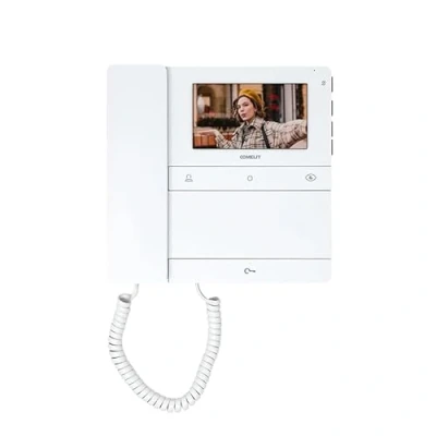 Immagine di VIDEOCITOFONO PEOPLE CORNETTA (COMELIT cod. PL6701)