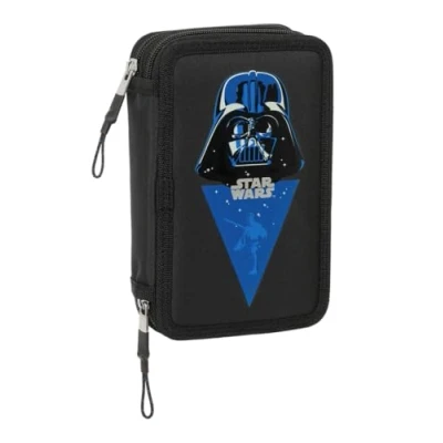 Immagine di safta Star WARS REBELLION Astuccio con colori, 29 utensili inclusi, ideale per bambini dai 5 ai 14 anni, comodo e versatile, qualità resistenza, 12,5 x 4 19,5 cm, Nero, M, Casual