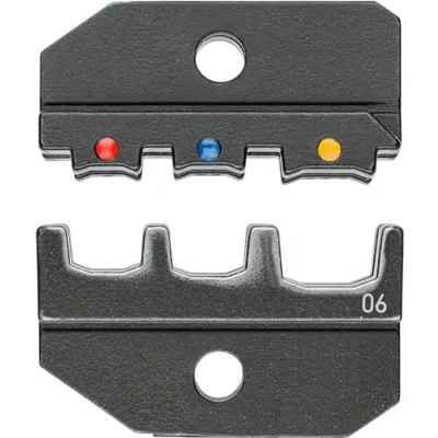 Immagine di Knipex Werk 97 49 06 Matrice di crimpaggio Capocorda isolato, Connettori a spina Connettore testa isolati 0.5 fino 6 mm² Adatto per