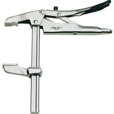 Immagine di Hazet 753 2 Pinza regolabile a morsetto Dritti con prismi 5 75 mm 260