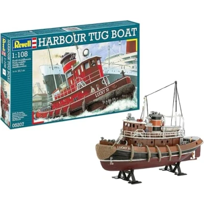Immagine di Revell Harbour Tug Modello, Scala 1:108, Multicolore, 05207