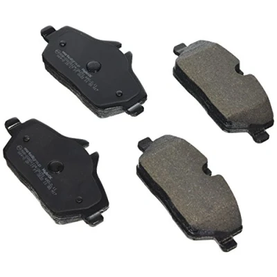 Immagine di metelligroup 22 0664 0 Pastiglie Freno Anteriori E Posteriori, Made in Italy, Pezzo di Ricambio per Auto/Automobile, Kit da 4 Pezzi, Certificate ECE R90, Prive Rame