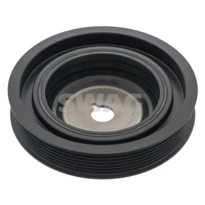 Immagine di SWAG 60 10 0981 Puleggia albero Motore 6PK 157mm 6 per motore/a gomito RENAULT: Clio 3, 4, TWINGO 2