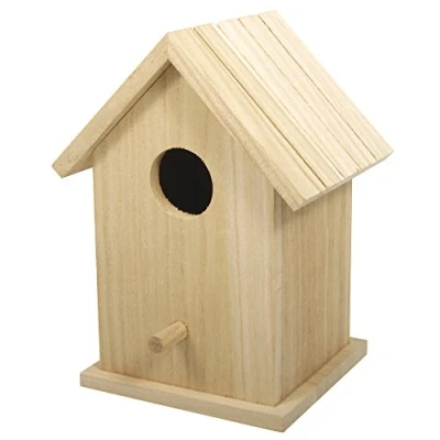 Immagine di Rayher 62291000 casetta Box in legno FSC Mix Credit, 12,5 x 10 17 cm, 2 Parti