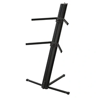 Immagine di Adam Hall SKS 22 XB Supporto per tastiera a 2 livelli