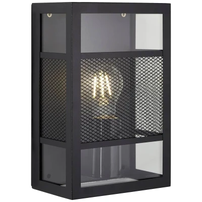 Immagine di Brilliant Getta 96409/06 Lampada da parete per esterno E27 Nero