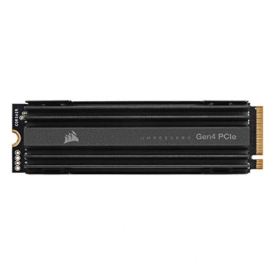Immagine di Corsair SSD MP600 PRO Gen4 PCIe x4 NVMe M.2 NAND TLC ad alta densità Dissipatore di calore in alluminio Fattore forma 2280