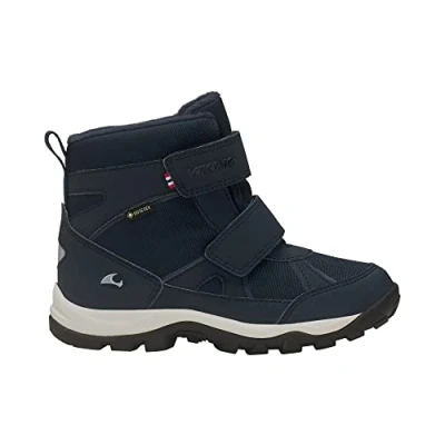 Immagine di Viking Bo​n​n​a​ Hi​g​h​ GTX R Wa​r​m​, Stivali da Neve Unisex Bambini e ragazzi, Blu (Navy), 32 EU