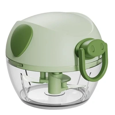 Immagine di Xkzhrr tritatutto per cipolle, manuale da 170 ml, multiuso, trita verdure manuale， mini cucina, aglio e cipolla，trita