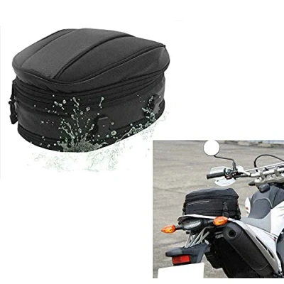 Immagine di Krtopo 7.5 10L Borsa Sella Moto Coda Del Motociclo Extensible Regolazione Capacità Sacchetto Dei Bagagli Dell&#039;Unità Universale