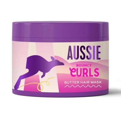 Immagine di Aussie Maschera Bouncy Curls Capelli Ricci Oli Di Jojoba, Noce Macadamia E Cocco
