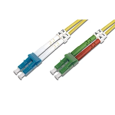 Immagine di Cavo Digitus DK 293LCA3LC 02 Fibra ottica [1x Spina LC/APC 8 1x LC] 9/125 µ Singlemode OS2 2.00 m