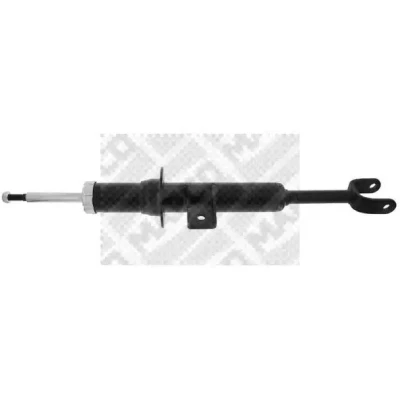 Immagine di MAPCO 40685 Ammortizzatore Assale anteriore Sx A pressione del gas doppio tubo con reggimolla Spina superiore, Forcella inferiore