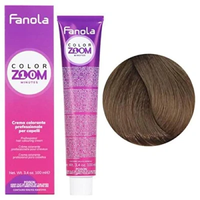 Immagine di CREMA COLORE PER CAPELLI 100 ML COLORZOOM 10 MINUTI 6.0 BIONDO SCURO FANOLA