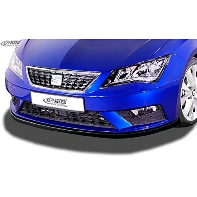 Immagine di Spoiler anteriore compatibile con Seat Leon 5F SC/5 porte/ST Facelift 2017 escl. FR/Cupra (ABS Nero lucido)